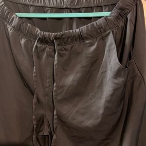 HH Works by Healing hands grey scrub pants and top